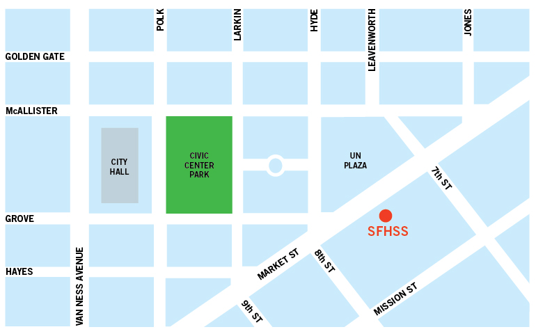 Map to SFHSS
